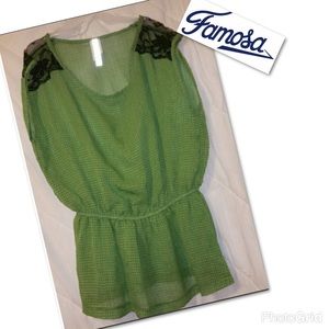 💜Womens light weight "FAMOSA" stylish blouse